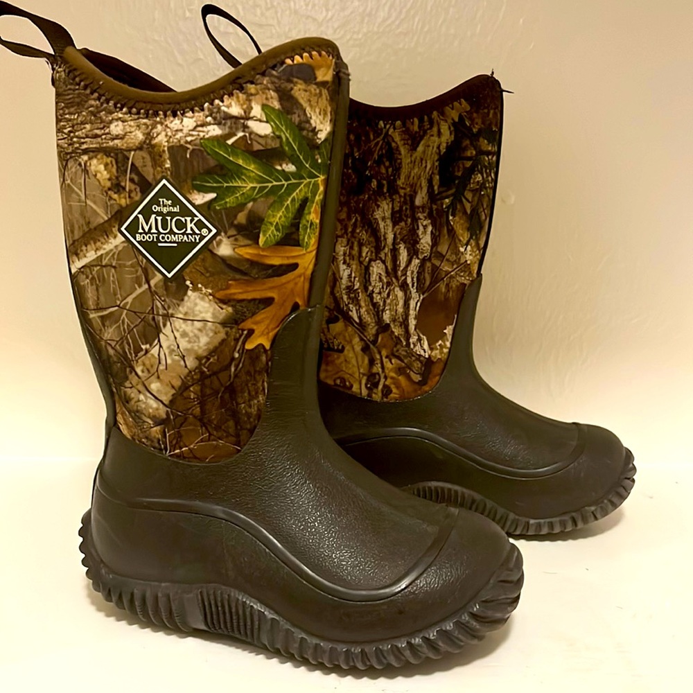 Toddle Hale Camo Muck Boots